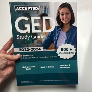GED Study Guide‎ 2023-2024 paperback book